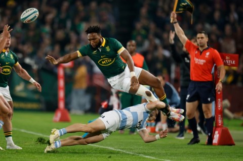 Lukhanyo Am was a key part of South Africa's 2019 Rugby World Cup success