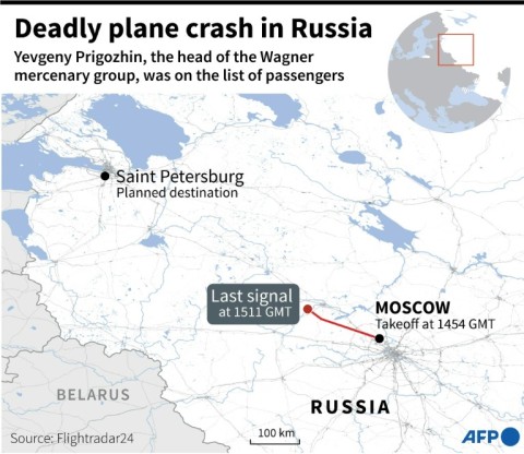 Deadly plane crash in Russia
