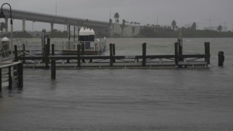 Images of Hurricane Idalia's landfall in Clearwater, Florida