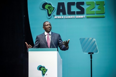 Kenyan President William Ruto said trillions of dollars in 'green investment opportunities' would be needed 