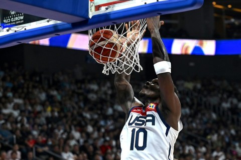 Anthony Edwards top-scored with 23 points for the USA but it wasn't enough to get past Germany