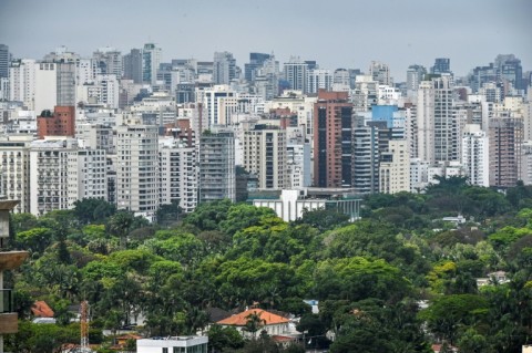 Even as the high-rises go up, Sao Paulo, Brazil is a city in a social crisis, with tens of thousands of homeless people
