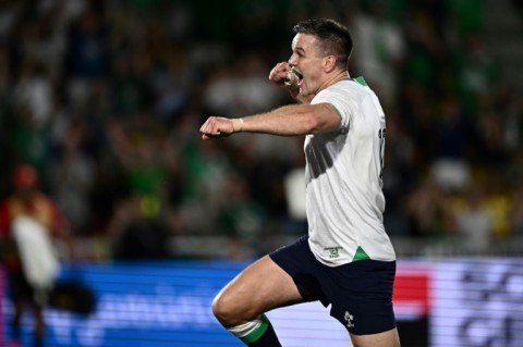 Manie Libbok says he is looking forward to his duel with Ireland's legendary fly-half Johnny Sexton  