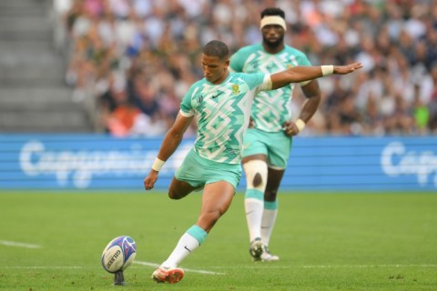 Faf de Klerk says Manie Libbok will 'probably go 100 percent' with his kicking against Ireland