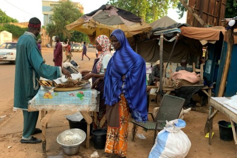 Food prices have shot up including for imported rice, a national staple