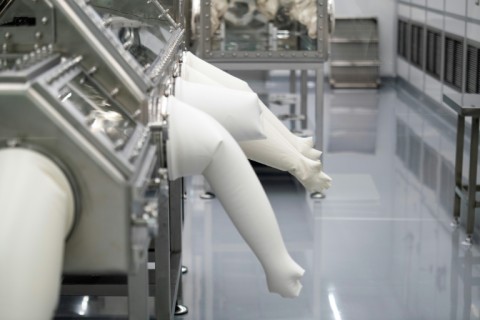 The NASA laboratory in Houston, Texas, where the asteroid samples will be analyzed 