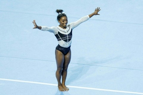 Biles showed she had lost none of her incredible skills at the US Classic in Chicago, Illinois, on August 5, 2023