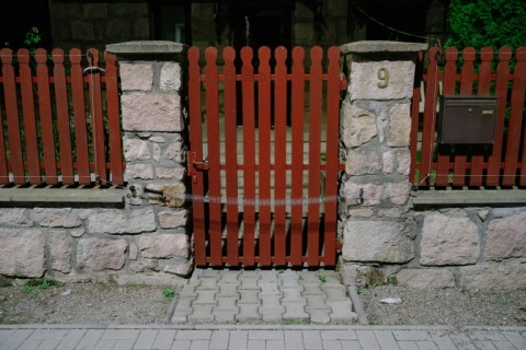 In in Baile Tusnad people have learned to live with bears, putting electric fencing in front of their gates 