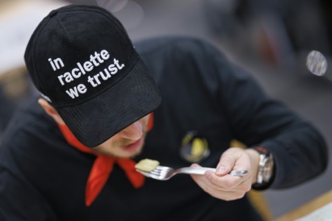 Most of the cheeses were from Switzerland, and if not then from the neighbouring French Alps