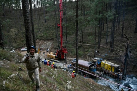 Drilling is now around a quarter of the way in a vertical shaft down to 41 men