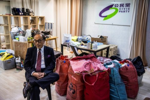 'Times have changed,' veteran Hong Kong politician Alan Leong told AFP at the now-shuttered headquarters of the Civic Party