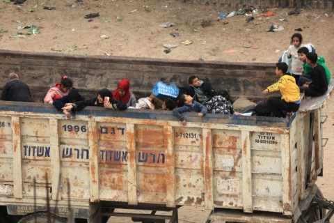 Palestinians fleeing Khan Yunis arrive in Rafah further south, near the Gaza Strip's border with Egypt, as the Israeli offensive expands
