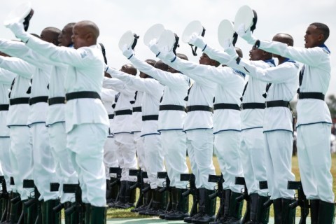 The independence day celebrations included a military parade