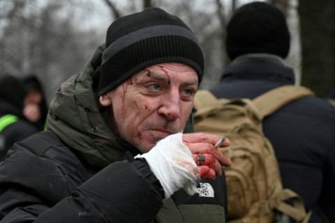 The strike on Kyiv was the second in a week 
