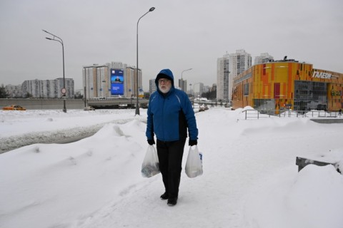 Vladimir Putin's media marathon was aired on TV and shown on outdoor screens across Russia