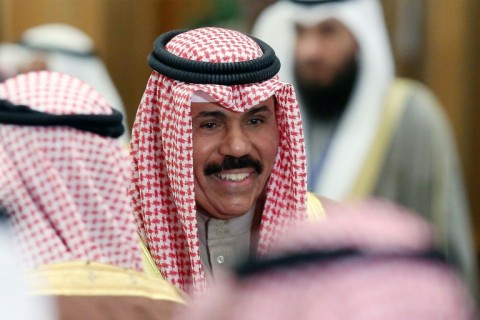 Kuwait's emir, Sheikh Nawaf al-Ahmad al-Sabah, ruled the oil-rich emirate for three years