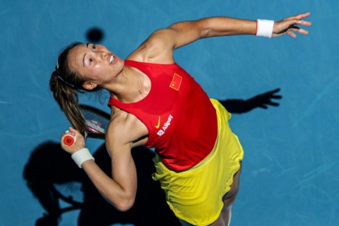 China’s Zheng Qinwen upset Wimbledon champion Marketa Vondrousova at the United Cup