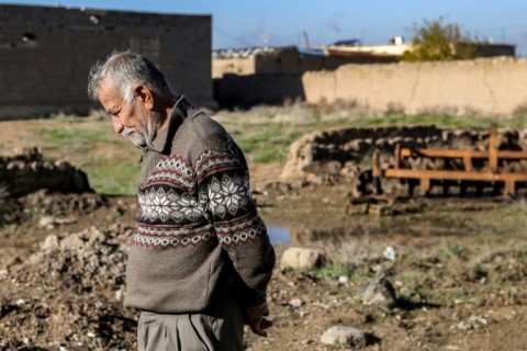 Syrian farmers say they struggle to pay for seeds and fertiliser, with some turning to solar panels to help power water pumps