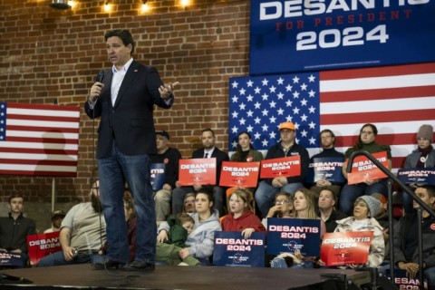 US Republican presidential candidate and Florida Governor Ron DeSantis is pinning his 2024 campaign hopes on a strong showing in Iowa