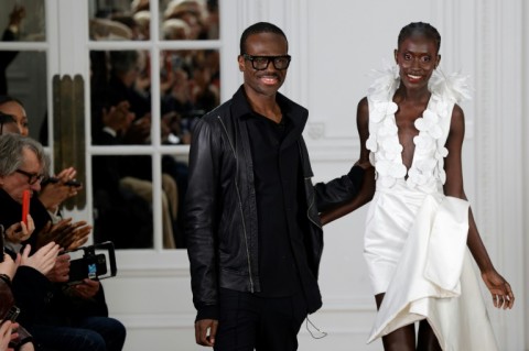 Imane Ayissi brings African tradition to Paris couture - eNCA