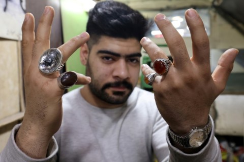 Gemstones in Iran are said to enhance prayer