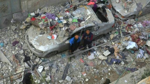 Palestinians in Rafah left with 'nowhere to go' following Israeli bombardment