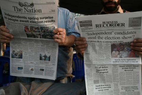 'Independents spring surprise' blared the headline of the English-language Express Tribune on Friday