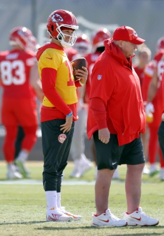 Kansas City quarterback Patrick Mahomes hopes to lead his team to a third Super Bowl title in five seasons