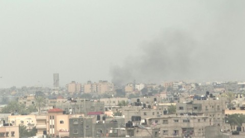 Gaza Strip: influx of refugees to Rafah
