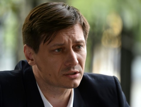 Dmitry Gudkov, seen in 2021, is currently trying to establish contacts with European authorities