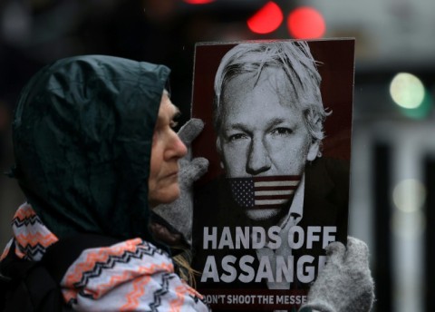 Washington indicted the WikiLeaks founder over its publication of hundreds of thousands of secret military and diplomatic files