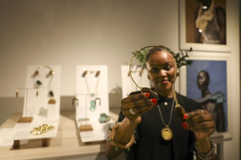 Shah's vision is to create bold, sculptural pieces that reflect the talismanic role of jewellery in Kenyan culture