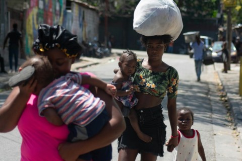 Residents flee their homes as gang violence escalates in Port-au-Prince, Haiti, on March 9, 2024