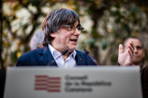 Exiled former Catalan leader Carles Puigdemont hopes the amnesty bill will be passed by late May