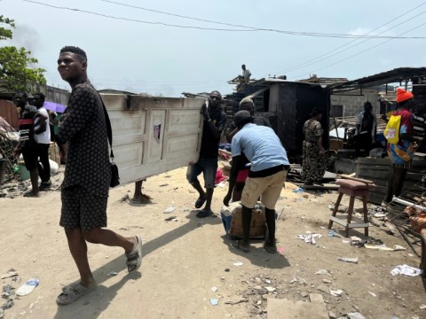 Many of Jakande's residents had already been rehoused after a previous eviction nearby