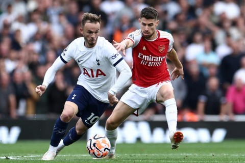 Tottenham can damage north London rivals Arsenal's title chances when the sides meet in April