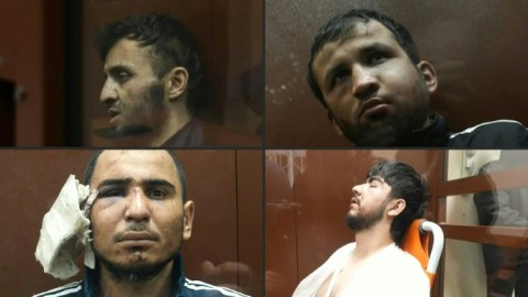 Four Moscow attack suspects charged with terrorism