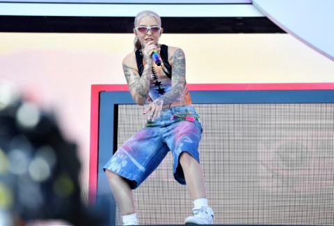 Rising star Young Miko of Puerto Rico drew the masses to Coachella's main stage