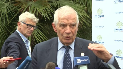 'We are on the edge of a war in the Middle East' says EU's top diplomat