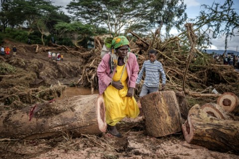 Seasonal rains, amplified by the El Nino weather pattern, have devastated the East African country, with floodwaters engulfing villages 