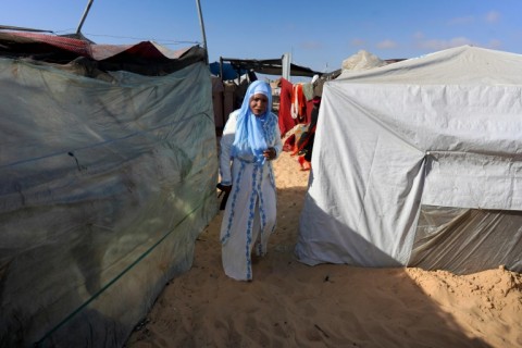 The World Health Organization says 1.2 million people, half of the Gaza Strip's population, are sheltering in Rafah