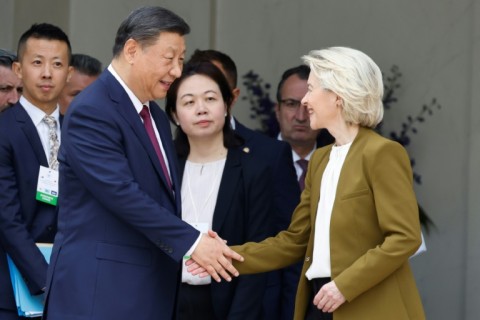 Von der Leyen had a stern message for Xi