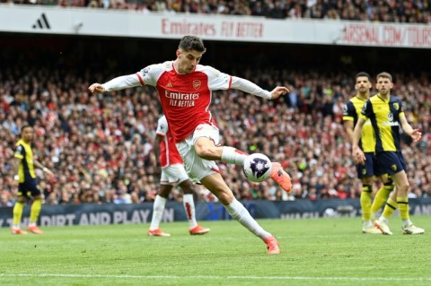 Arsenal's Kai Havertz sparkled against Bournemouth