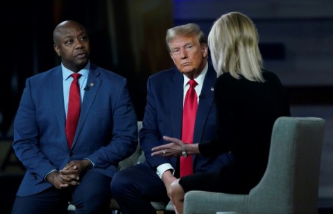 With Tim Scott at his side, Republican candidate Donald Trump would hope to juice support among African Americans