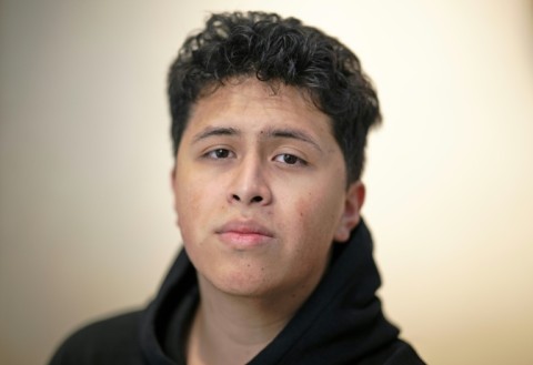 Ricardo Aceves, 21, would like better work conditions and a fair wage