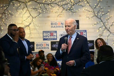Joe Biden has so far been muted on Donald Trump's trial as he campaigns to retain the presidency