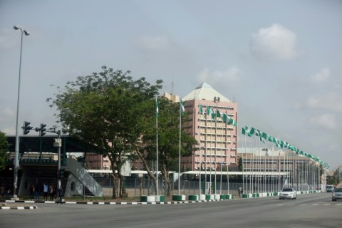 Nigeria's Federal Secretariat in Abuja was deserted after unions began an indefinite strike