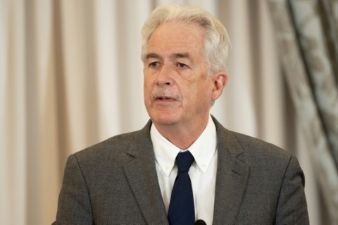 CIA Director Bill Burns in a file picture taken in Washington on May 21, 2024