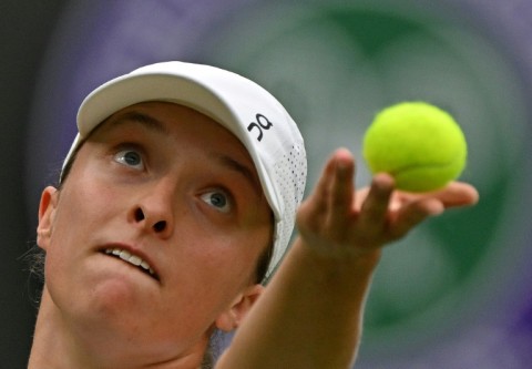 Poland's Iga Swiatek is chasing a sixth Grand Slam title