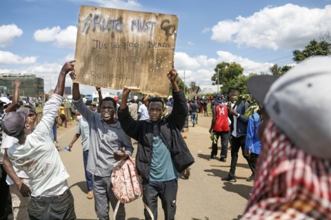 Kenyan students staged a demonstration on Friday calling for justice for Denzel Omondi Onyango, a student, whose body was found after the deadly demonstrations that rocked Nairobi last month 